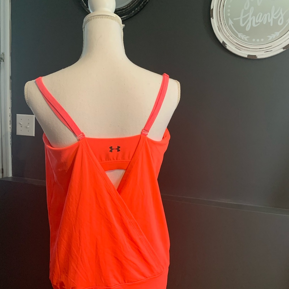Under Armour workout tank.